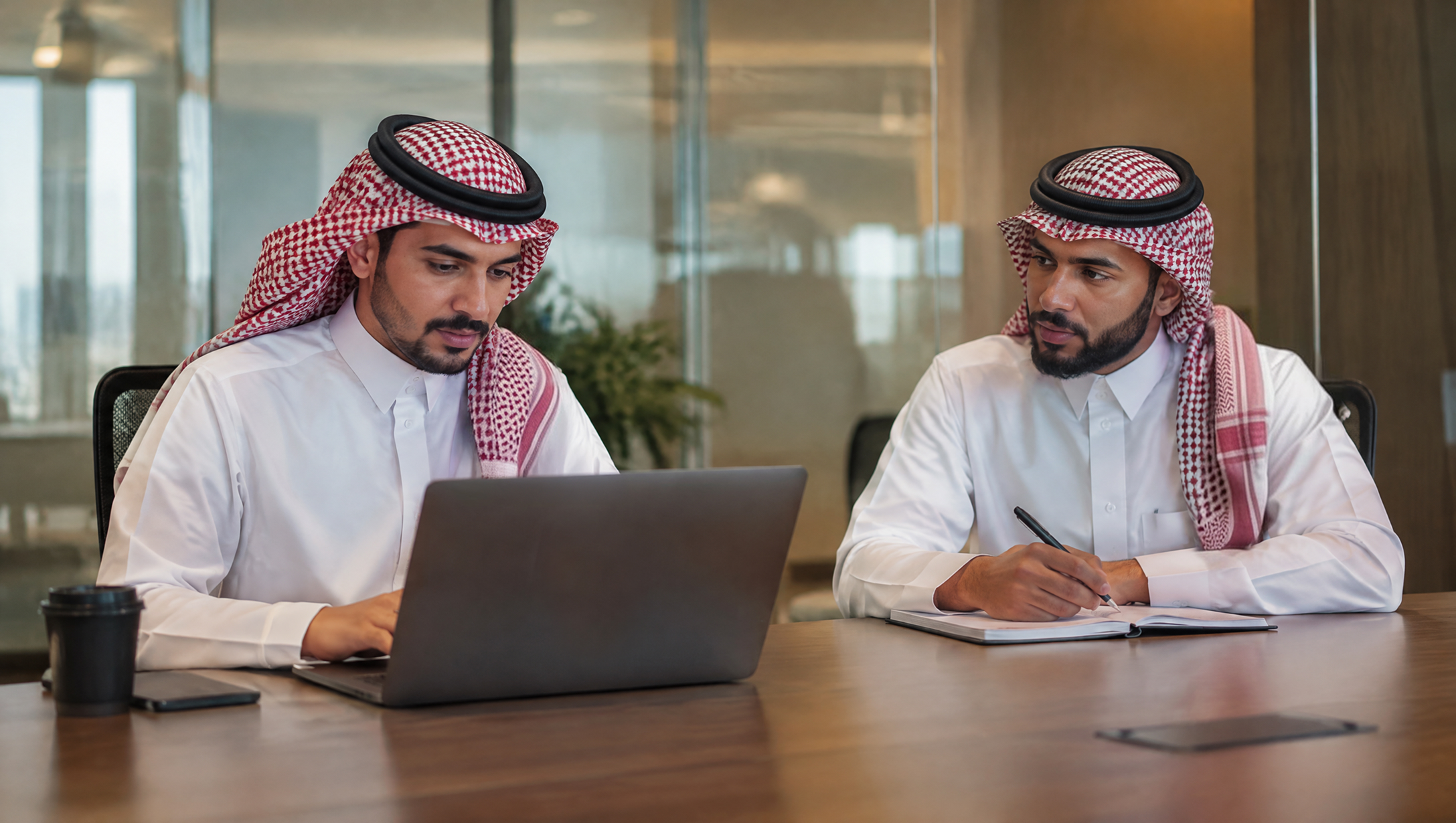 تبدأ. تدير. تنمو.​ روّاد معك أينما كنت.​